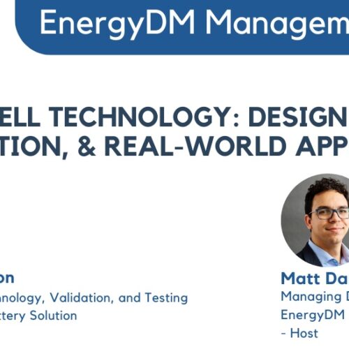 Episode #22 – Podcast – Lithium-Ion cell technologies: Design, Validation, and Real-World Applications