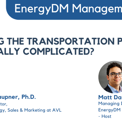 Episode #23 – Podcast – Solving the Transportation Puzzle: Is It Really Complicated?